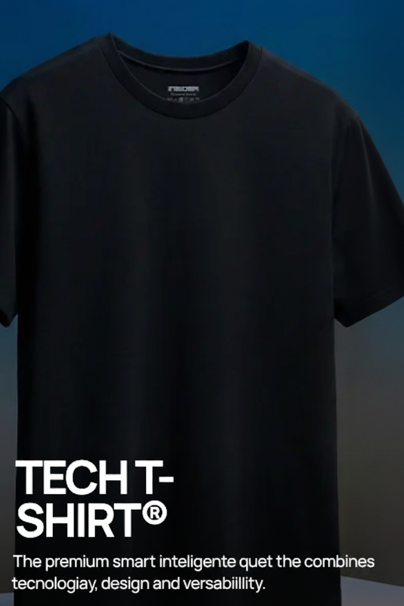 Tech T-Shirt Banner in English